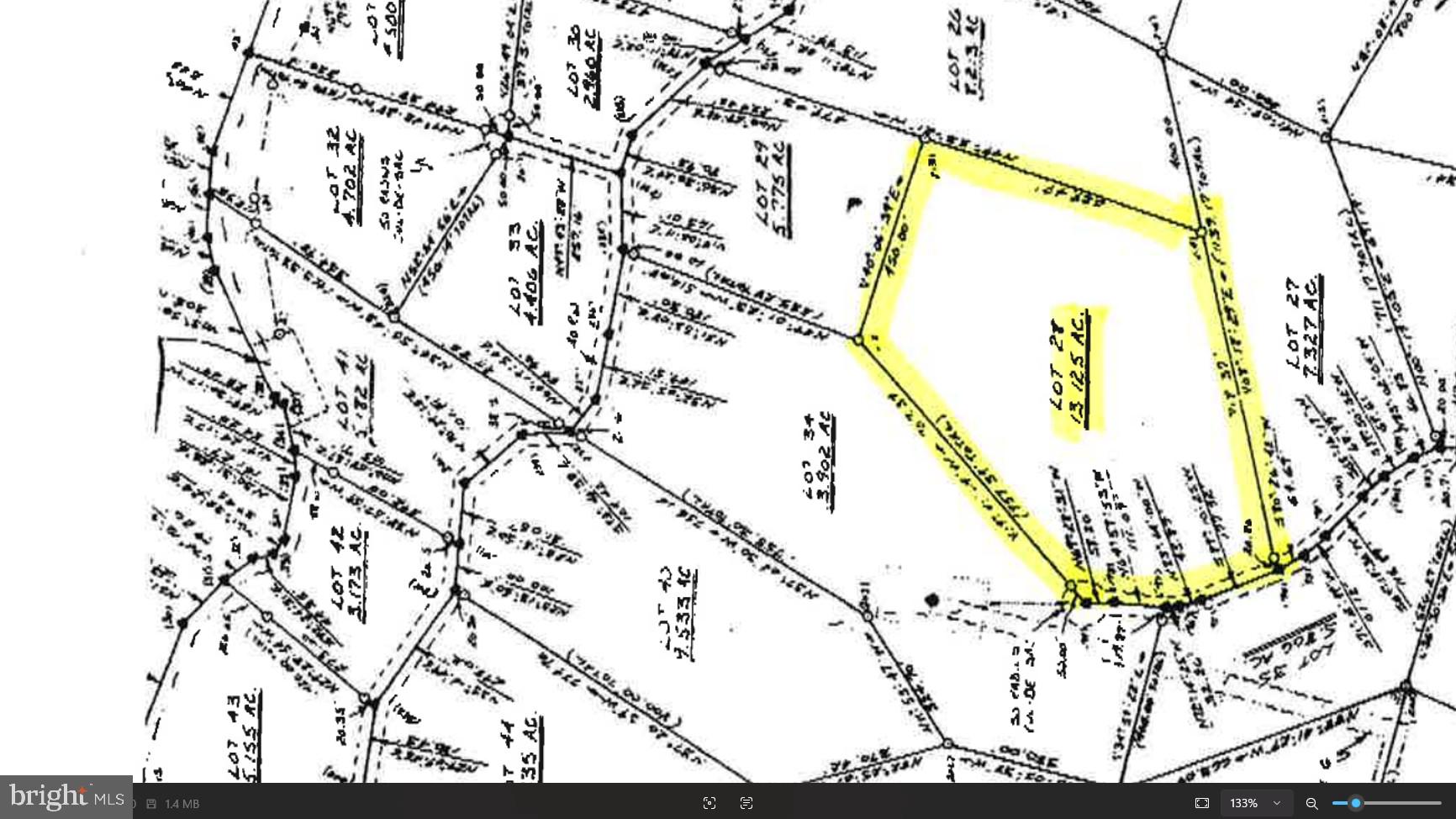 CACAPON MOUNTAIN RETREAT - Land