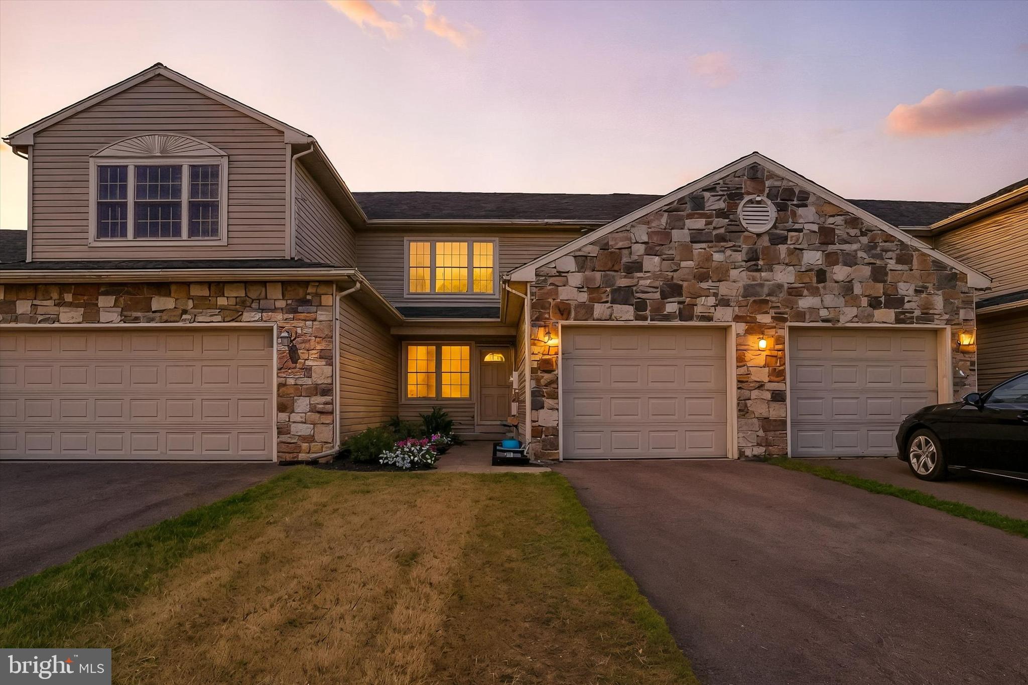 Take a look at this beautifully maintained townhome in the sought-after Village Square neighborhood. This home features 3 spacious bedrooms with generous closet space, 2 full bathrooms, and a convenient half bath. Upstairs, brand-new carpet has just been installed, and the entire interior is freshly painted in a neutral palette, ready to complement any style.
The large eat-in kitchen is the heart of the home, offering plenty of room for dining and entertaining, and it opens to a deck with sweeping views of farmland, perfect for relaxing or hosting guests. The finished basement adds even more living space with stylish neutral finishes, flexible areas for recreation or work, and additional storage.
With its inviting layout, fresh updates, and a location that’s close to shopping, dining, and commuter routes, this home is move-in ready and waiting for you!