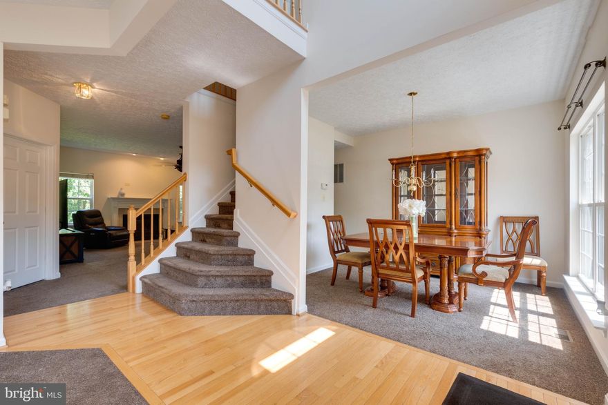 SUNDRENCHED, SOUGHT-AFTER BEAUTIFUL 5 BR, 3.5 BA 'BOSTON' model Contemporary Colonial in Gunpowder! Original owner created a Luxurious home offering an Open Floor-Plan, 2-story foyer, formal Living Room and Dining Room, stone-faced gas fireplace with heat-o-lator in Great Room off the Eat-In Kitchen with Home Office/Play Room on the main floor.  Sliders from Eat In Kitchen offer a wooden deck perfect for lounging, BBQ's and total relaxation!  You get to say!! The Second Floor features this HUGE MBR Suite (28' x 11') plus Sitting/Dressing Room (3 total closets!!) and spa-like 5 pc BA.  3 additional large BRs plus a full bath complete the 2nd floor.  Full-finished basement with true Bedroom, Full Bath, Recreation Room and egress to backyard/preserved area.  Backyard offers wooden deck, Perfect for BBQs and family gatherings.  This BEAUTY is located at end of Cul-de-Sac, perfect for children riding their bikes, skateboards and running around in this SAFE neighborhood! The community is close to Highways, Shopping and More!    10 Miles south of APG!! Great Schools. Move-in Ready!!  HURRY! WON'T LAST!!