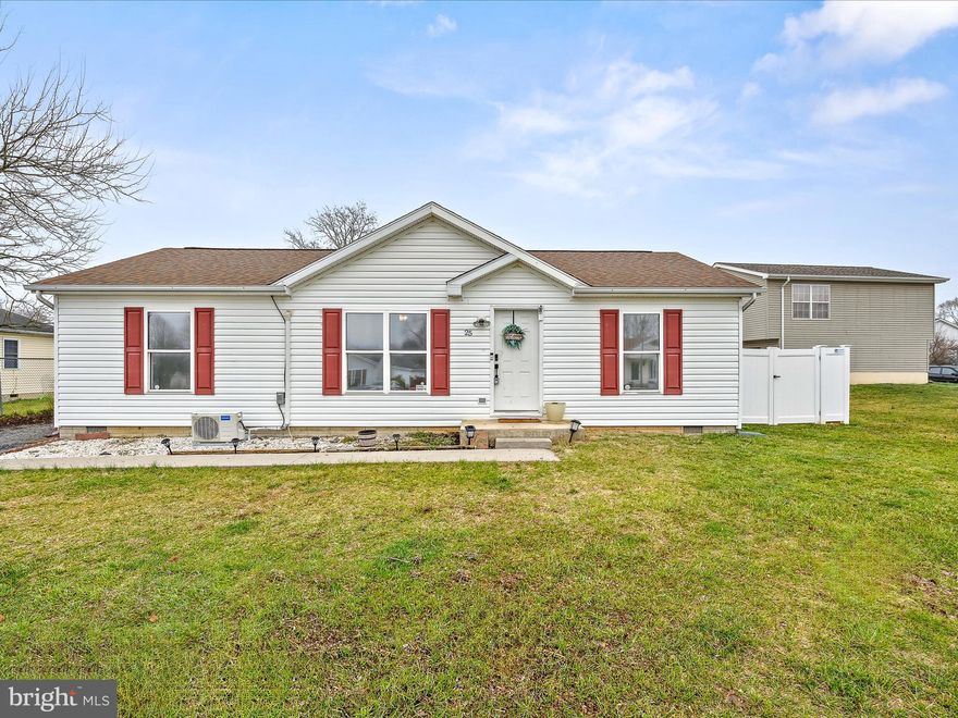 GREAT STARTER HOME: - don't miss this 3-bedroom 2-bathroom home just outside the city limits of Martinsburg, WV on the northern side of town. This home is located in a convenient location to give easy access to all surrounding areas. Just minutes from I-81. All appliances convey to make this home move in ready. It has a fenced back yard for your children or pets. Shed in the back yard also conveys. Sellers are giving a $3,000.00 flooring allowance to go towards new flooring of your choice. Don't miss this one if you are looking for a great starter home, this could be the one.