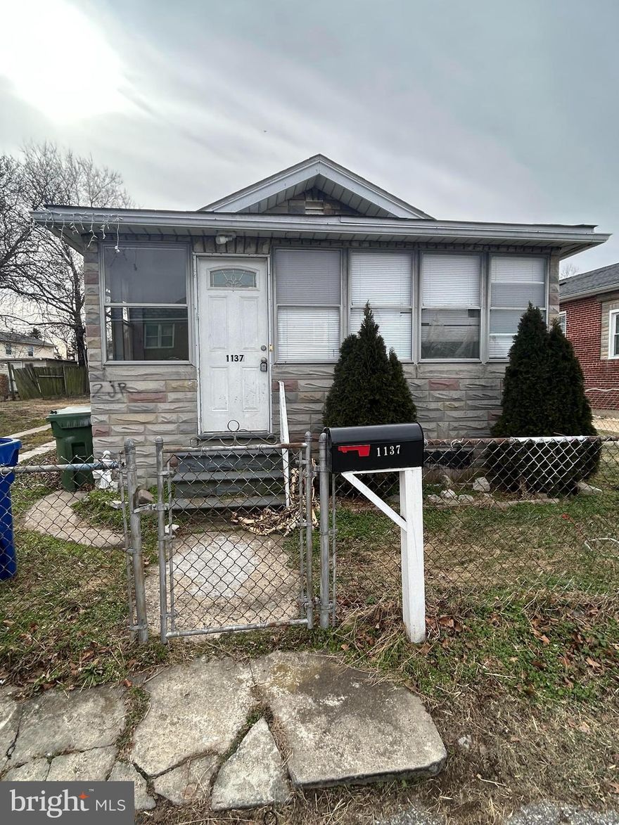 ATTENTION INVESTORS!!
Secure your next high-yield asset with 1137 Monroe Circle, a detached single-family gem located in the Brooklyn, MD hot investor market. This strategic 2-bedroom, 1-bathroom property offers significant value-add potential through its partially finished basement and a versatile rear auxiliary/storage room, perfect for increasing square footage or creating a premium rental feature. Unlike the standard inventory in 21225, this home sits on an expansive lot ideal for family gatherings and boasts both a detached garage and a private parking pad—two high-demand amenities. Whether you are looking to execute a high-margin fix-and-flip or build long-term equity in a location with easy access to I-895 and major employment hubs, this property’s unique footprint and functional layout make it a standout "unicorn" opportunity for any serious investor portfolio.