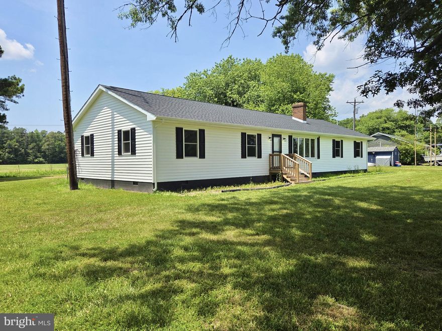 Welcome to this newly remodeled 3-bedroom, 2-bath rancher, combining country charm and modern updates. Set on a spacious private lot with a circular driveway and a two-car attached garage, this move-in ready home features a bright layout, new kitchen appliances, cabinetry, new central heating & air, updated flooring and stylish finishes. Enjoy ample outdoor space in this turnkey home that offers privacy and comfort while being conveniently close to town. Schedule your tour today!