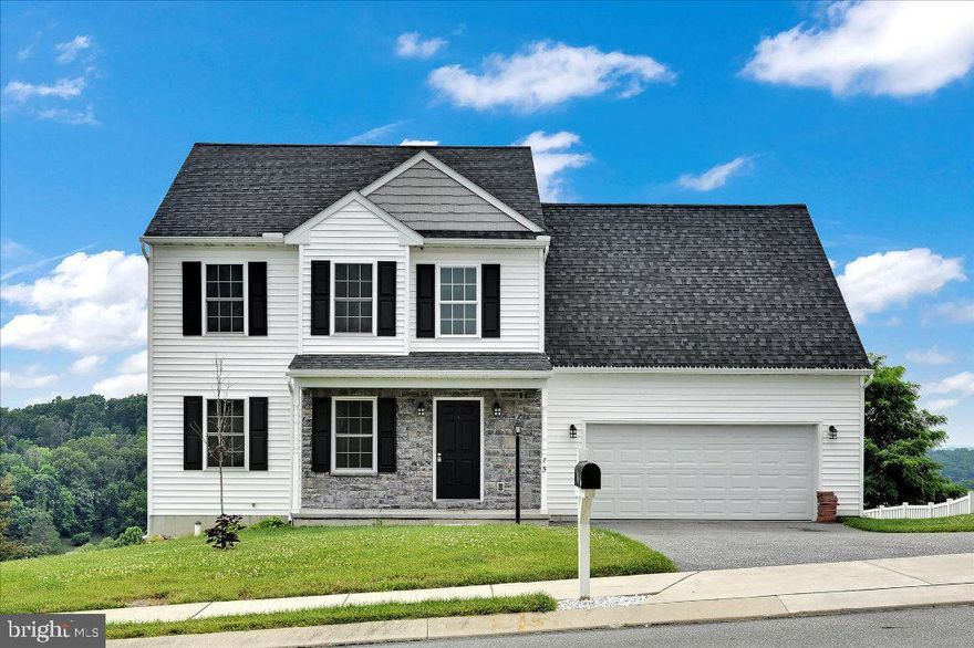 Located in Northern Heights sits this eye catching "like new" home with panoramic views! Built in 2018 featuring 4 bedrooms, 2.5 baths in desirable Northeastern School District. Efficient  floor plan featuring a large family room area, dinning area, spacious kitchen area main floor laundry and powder room. Upstairs presents 4 large bedrooms with large closets. The massive primary suite includes a large walk- in closet, full bathroom with double vanity and a walk in shower. Full walkout basement for quick access to the backyard! Schedule your showing today!