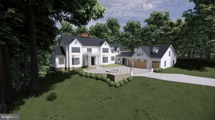 A rare opportunity along prestigious Georgetown Pike in the heart of McLean, 7818 Georgetown Pike presents an idyllic 2.02-acre private, wooded homesite ideally suited for a custom architectural estate. Officially perc approved for a 6-bedroom system, the property offers a unique chance to build in one of McLean’s most desirable luxury corridors. The primary value is in the land.  No HOA and the lot is surrounded by mature trees. Set within the highly sought-after Langley High School (less than 3 miles away!) pyramid and just minutes from The Madeira School, the expansive and private setting creates a foundation for a landmark estate. Minutes from I-495/Beltway (less than 2 miles), the George Washington Parkway, Tysons Corner, Maryland, and downtown Washington, DC, the location offers seamless access to major commuter routes, world-class shopping, dining, and cultural destinations including Capital One Hall, Wolf Trap National Park for the Performing Arts, and John F. Kennedy Center for the Performing Arts.  Enjoy downtown McLean within minutes, or drive down the road to the Great Falls Shopping Center and other Great Falls attractions. Enjoy close proximity to Great Falls Park, Riverbend Park, Difficult Run, and Scott's Run Nature Preserve, while equestrian facilities and membership opportunities at River Bend Golf & Country Club further enrich lifestyle options. Property sold strictly as-is. Buyers are encouraged to perform their own due diligence regarding zoning, utilities, site conditions, and development potential, subject to approvals by Fairfax County. Concept designs shown depict a potential layout, but are for illustrative purposes only.