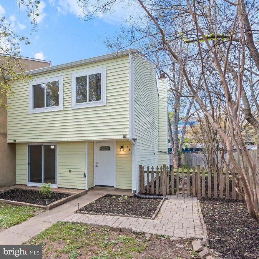 Spacious End-Unit Townhome in Prime Herndon Location!
Welcome to 759 Palmer Drive, a beautifully maintained end-unit townhome situated on a large corner lot in the heart of Herndon, VA. This light-filled home offers modern updates, a spacious layout, and an unbeatable location. Plus a new roof, new carpet, and new light fixtures throughout. 

Step inside to find a bright and inviting main level with elegant wood flooring. The renovated kitchen features new stainless steel appliances, granite countertops, a stylish backsplash, and upgraded flooring. The open-concept dining and living area offers seamless flow and access to the private fenced-in patio, perfect for outdoor entertaining or relaxing. Upstairs, there are 4 total bedrooms and 2 full bathrooms, including the primary suite with a full private bathroom.

Located in a prime commuter-friendly area, this home is within walking distance to shops and dining, less than two miles from the Metro Station, and just 10 minutes from Dulles International Airport (IAD). With easy access to major highways, this home is in a highly sought-after community.