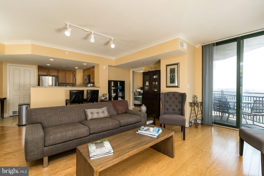 Seller willing to put money towards buyer's closing costs!! Very upgraded 2 bedroom 2 bath residence overlooking the Inner Harbor. Fabulous appointments and amenities. 24 hr front desk and security, two outdoor pools, 24 hr fitness center, business office, and party room. VERY convenient location. Two blocks from water. Incredible views of the Inner Harbor and skyline. Storage unit included.