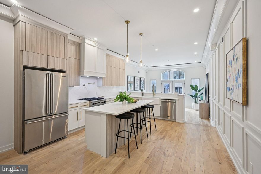 Welcome to contemporary luxury in the heart of Northern Liberties! This brand-new construction property offers a spacious 3,400 sq. ft. of sophisticated living, featuring 4 bedrooms and 4 full baths, along with 2 convenient half baths and 2-car rear parking! Step inside and be greeted by elegant design and top-notch finishes throughout. The home includes a 5-stop elevator, making it easy to navigate between floors. The finished basement provides additional versatile space, perfect for a home theater, gym, or playroom. The highlight of this property is its stunning three-tiered roof deck, complete with a covered pergola. This exceptional outdoor space is ideal for entertaining guests or simply enjoying breathtaking panoramic views of the city. Whether hosting a lively gathering or relaxing after a long day, the roof deck is a true urban oasis. The property also features a 2-car parking space, adding to your convenience. Situated within walking distance of the vibrant shops, restaurants, and nightlife on 2nd Street, and just a stone’s throw from Fishtown, you'll be at the center of all the action. This location is perfect for festival-goers and anyone looking to immerse themselves in Philadelphia’s dynamic culture. Experience modern elegance and urban excitement in one incredible home! **10 Year Tax Abatement Pending**