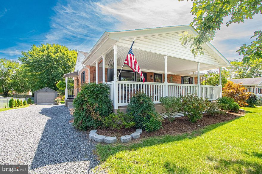 This property features a warm and welcoming atmosphere with a cozy yet spacious layout, a modern kitchen equipped with sleek stainless steel appliances. Numerous upgrades throughout that enhance both functionality and aesthetics. The basement offers limitless potential for a family room, home gym, or additional bedroom & bathroom, while a large shed with a convenient garage door provides ample storage for tools and outdoor equipment. Thoughtfully maintained, this charming home is ideal for relaxation and entertaining, inviting you to enjoy the peaceful park like setting outback or welcoming covered front porch. Don't miss the opportunity to own this delightful brick ranch home—schedule your showing today!