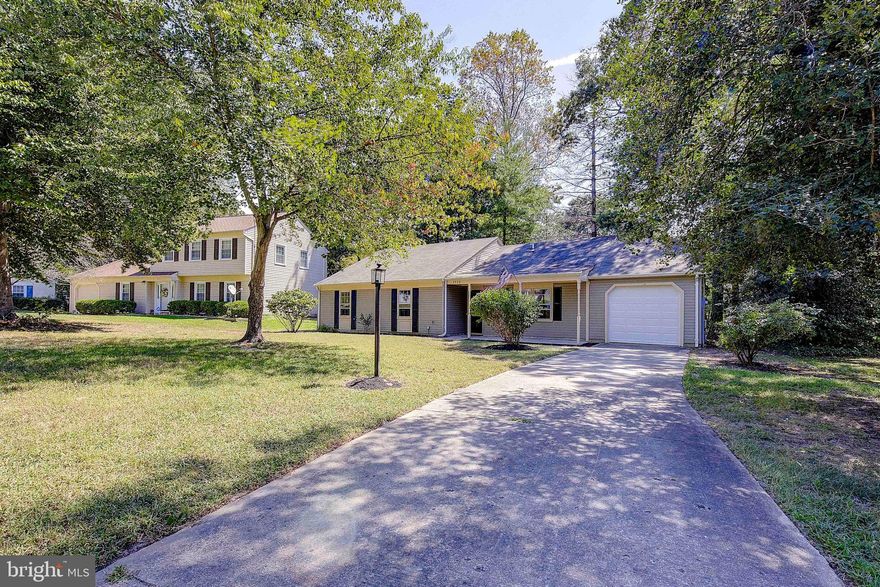 This house is so cute and ready for you! This home has been completely painted, new carpet, new LVP in the kitchen and bathrooms, new garage door, new dishwasher, and spruced up the flower beds. This home is conveniently located on the edge of town in Sentry Woods with easy access to Rt5 or Western Parkway. Get to shopping, schools, parks and more with a short drive. This neighborhood offers walking paths, tot lots and is a nice place to live. The home has been spruced up and offers good sized bedrooms, 2 nice bathrooms, vaulted ceilings in the family room and dining room, full eat-in kitchen and oversized garage. Located in a cul-de-sac. This home will not last long. Sellers prefer to use Lakeside Title for settlement if possible. Settlement needs to happen within Waldorf zip codes. This one will not last!
