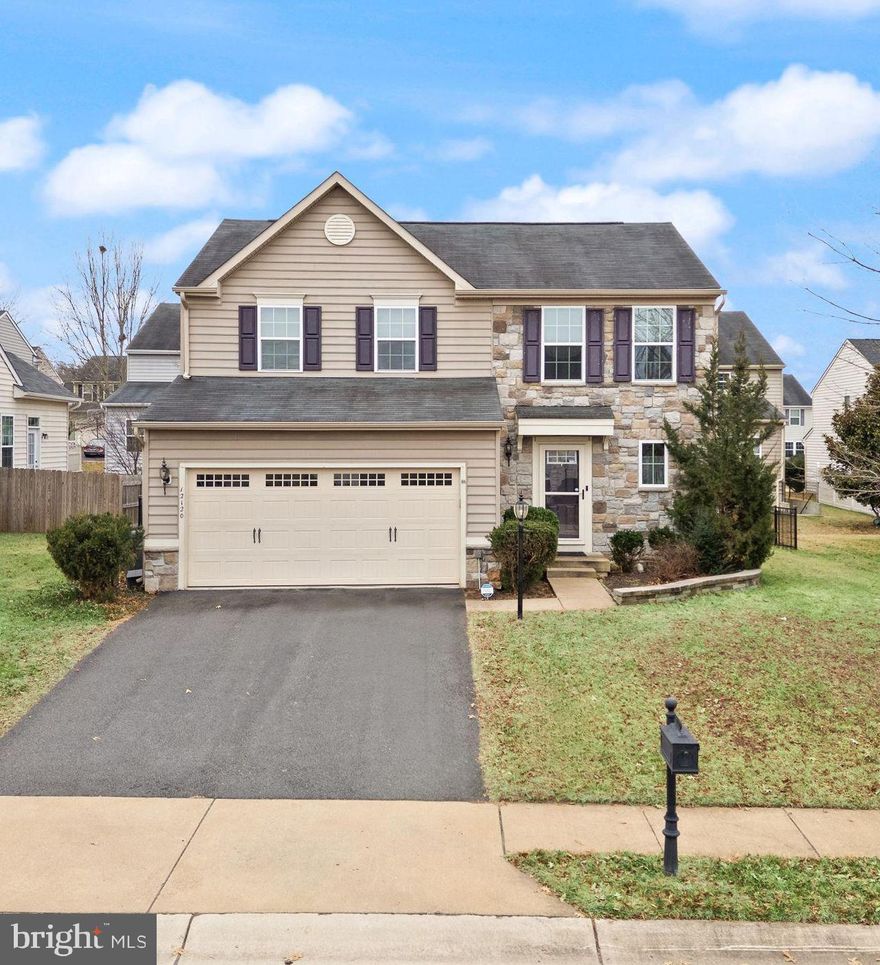 Beautiful 3-bedroom, 3.5-bath Colonial located in the desirable Three Flags Subdivision. Built in 2013, this home offers scenic mountain views upon entering the community, along with access to a community center and pool. The open, inviting main-level floor plan is perfect for entertaining and flows seamlessly to a fenced-in backyard with a stamped concrete patio, ideal for outdoor gatherings. Hardwood floors highlight the main level. The partially finished walk-up basement offers endless possibilities, complete with a full bathroom and an open space that can be used as a bedroom, game room, or additional living area. Conveniently located just outside of town, close to the hospital and shopping.