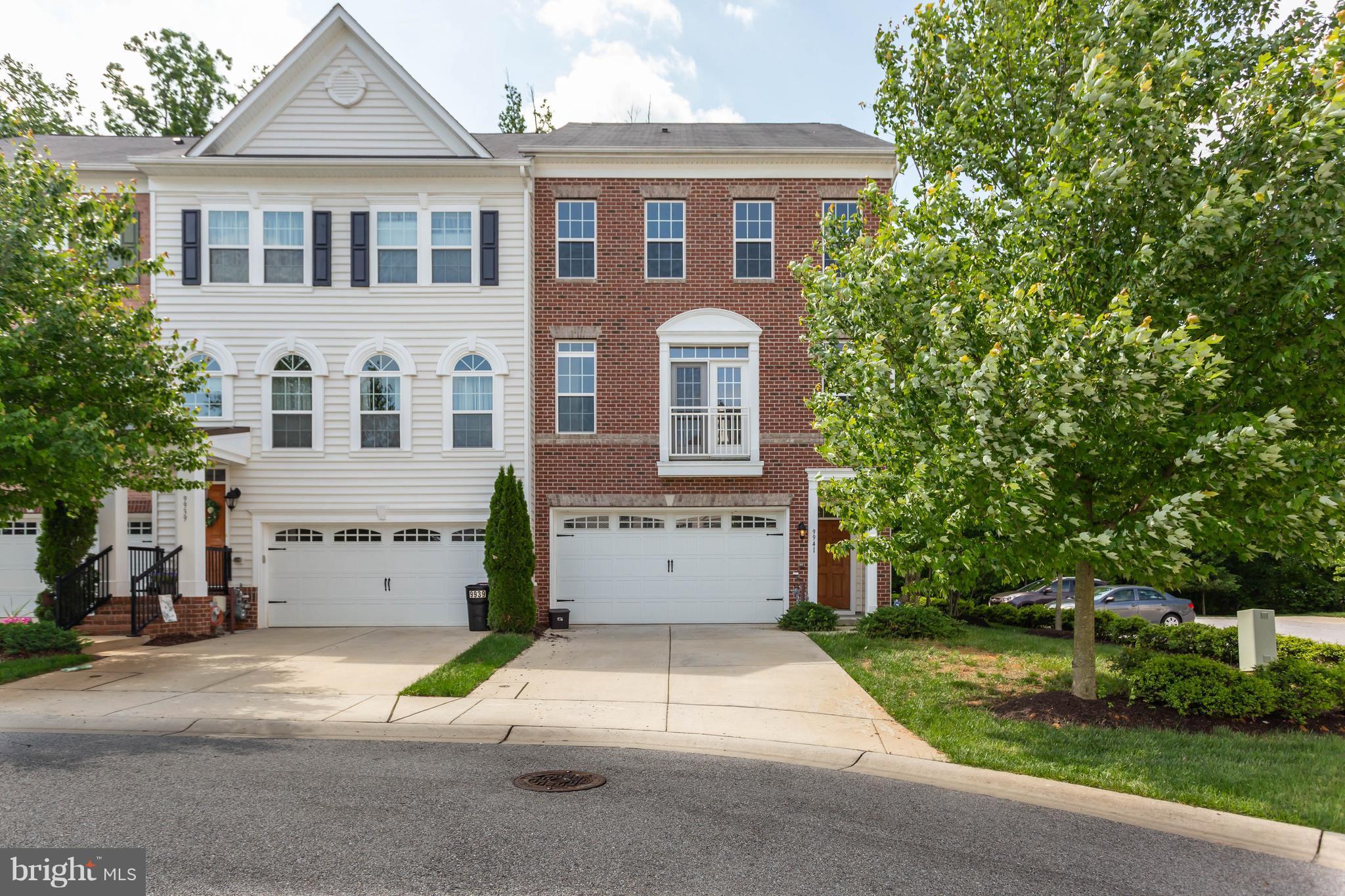 RARE! EOG TH that is backing to woods in a cul-de-sac! Come check out your beautiful brick home! Gorgeously updated kitchen w/ SS appliances & wood floors. Spacious bedrooms w/ tons of storage space. Finished basement w/ bedroom and full bath. Take your guest outside for entertaining this summer on your private deck, or inside this winter with your gorgeous fireplace! Open floor plan. Come see it!
