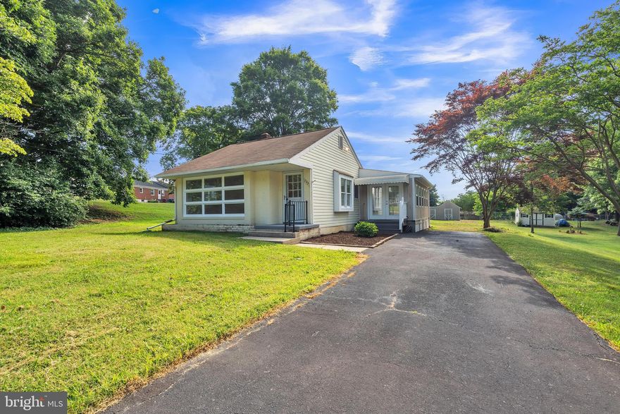 Welcome to 743 Tydings Rd, where modern comfort meets classic charm in this beautifully remodeled 3-bedroom, 1-bath home nestled on a generous 1/3-acre lot in an idyllic neighborhood.

Step inside to discover an all-new kitchen, meticulously updated with contemporary fixtures and finishes including quartz countertops and stainless steel appliances, offering both functionality and style for your culinary adventures. The home features elegant hardwood floors throughout and a spacious front porch for additional living space. The unfinished lower level offers potential for customization to suit your needs. Additionally, the property includes a large shed/workshop with electricity, perfect for hobbies or extra storage.

This inviting property not only offers a comfortable living space but also provides ample outdoor area for gardening, play, or simply enjoying the serenity of your surroundings.

Don't miss the opportunity to make this delightful house your new home in such a serene and welcoming community!