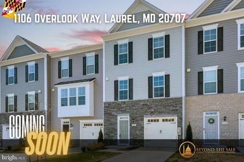 1106 OVERLOOK WAY LAUREL MD 20707