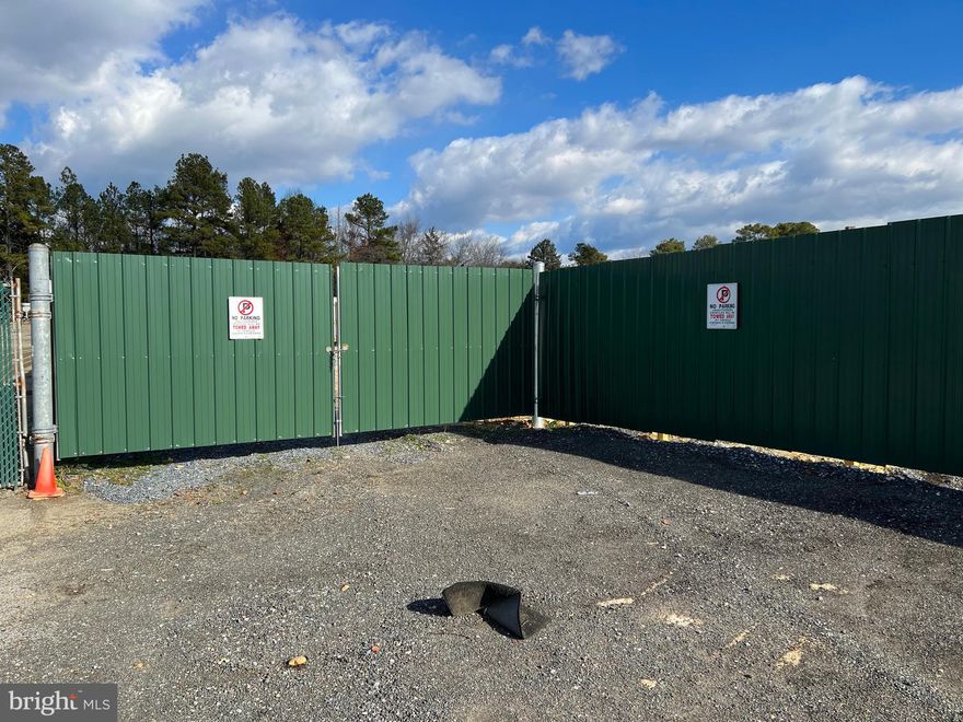 For lease, gated/fenced in lot only.  Approximately 14,500 square feet industrial cleared, lot available for lease in Hollywood.  Perfect for a holding lot, storage lot, or extra space.