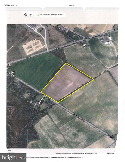 Vacant Land For Sale - 510 Franklinville Road<br/> Gloucester County, SWEDESBORO, NJ 08085