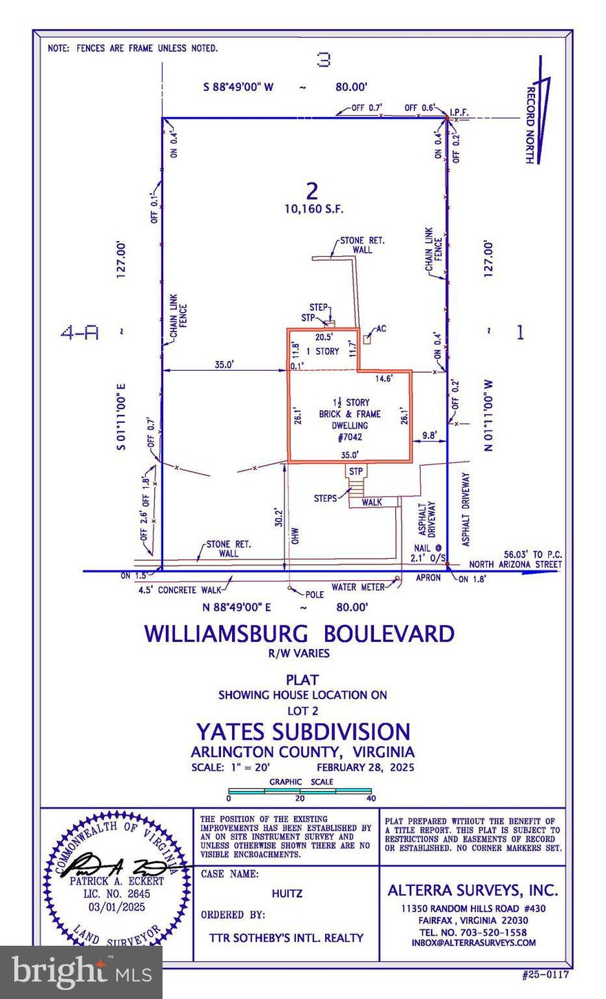 This is your perfect opportunity to build your dream home in Arlington!   The property is being sold for the land.  Lot size: 10, 160 sq ft/ Acre: .23.  Tuckahoe ES/ Williamsburg MS / Yorktown HS.  Existing home on the lot; utilities can be pulled.   The survey is uploaded in the 'documents' section.
**APPOINTMENT ONLY** Must have a confirmed appointment to walk the lot.  Security cameras on the property.  No lockbox.   Call listing agent with questions.