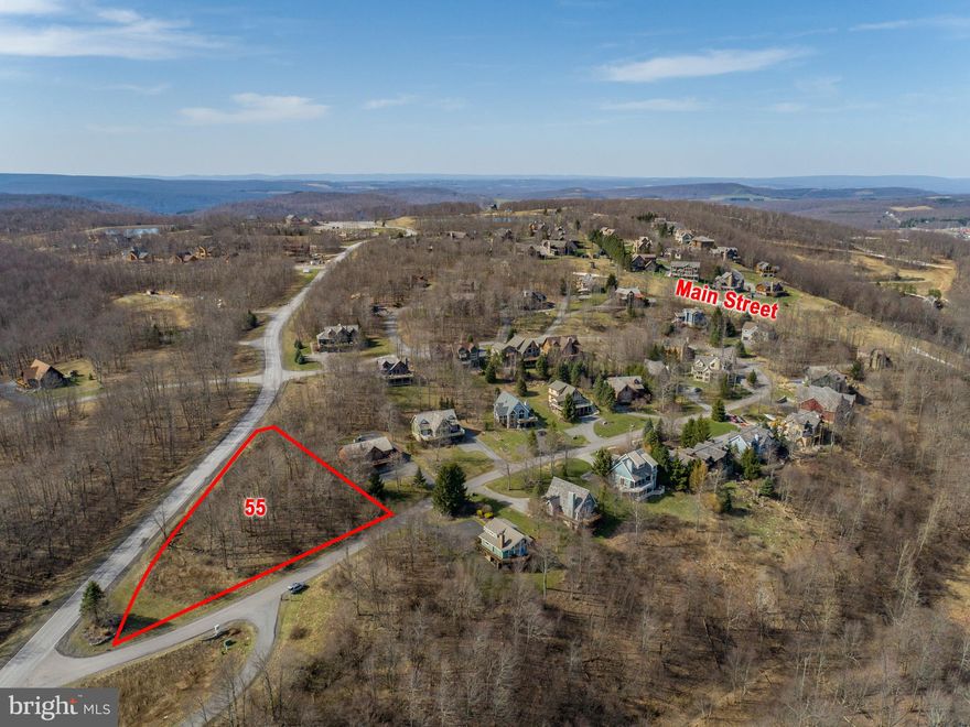 Mountaintop Lot-If you love the mountains, the lake and the snow-take a look at this location and bring your home plans that will take advantage of all these beautiful aspects of Garrett County! .51 AC lot with utilities to site and easy access to Main St. slope! Public water and sewer hook-ups available.