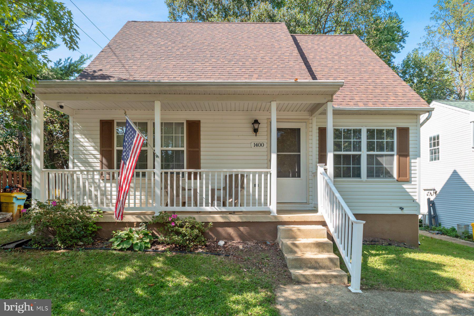 Original Owner has maintained this Cape Cod extremely well. The flooring for all 3 levels has been replaced and the entire interior has been freshly painted. The house is Spotless!! The entire Upper Level has the Primary Bedroom with a Walk-in Closet, Ceiling Fan and Full Bath--room for a Sitting Area or Office.. The Main level enters the Living Room as you walk in, the updated Kitchen adjoins the Dining Area which has Sliding Doors to the Deck, and there is a Huge Fully Fenced Back Yard. Also on the Main Level are Two Bedrooms, Full Bath, and 2 Closets in the Hall. The Lower Level has a Very Large Family Room with Fireplace, 1/2 Bath, Space for Office or Storage, and a Utility Room that has the Washer and Dryer as well as the Furnace and Room for more Storage. There is another room in the Lower Level that could be used for exercise, office, or storage. There is a Shed (with electricity) in the Fully Fenced Rear Yard.
This property is so easy to access Rt. 50 and Rt 2. Easy drive to Annapolis, Baltimore or DC and the Eastern Shore. Very close, too, to shopping, grocery stores, gas stations, eateries, Naval Academy and more.