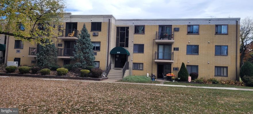 Great starter home or an investment property. Move right in this freshly painted bright 2-bedroom 2 bath condo on the 2nd floor, with all new laminate floors and fully remodeled bathrooms. Large open living room and dinning room, kitchen and eating area. Lots of closet space. Corner unit with extra windows. This building sits in the back of the property right next to the pool. Beautiful courtyard views from the balcony.  Conveniently located next to shopping centers, Wegmans and Costco, 611 and all major roads. Association fee covers - heating, hot and cold water, sewer, snow removal, lawn care, swimming pool, trash removal, building maintenance and secure entrances.