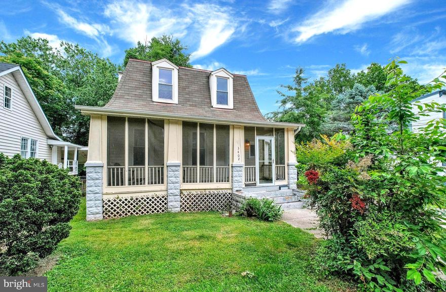 *Please submit all offers by Noon Tuesday 6/3* Welcome to 3402 Varnum Street, your suburban oasis, just steps from the DC line. Located in the friendly and quiet neighborhood of Brentwood, MD, this Cape Cod style home is situated on a 1/3 acre lot in a serene cul de sac. One of the best ways to enjoy this peaceful retreat will be from the screened-in front porch, perfect for relaxing with friends on those summer evenings. As you enter the home, you are led through the foyer to the spacious and bright living room. The main floor plan flows seamlessly to the large dining room, kitchen, and main floor primary suite. Pass through gracious french double doors to the primary bedroom, which includes a walk-in closet, laundry, and full bath. The kitchen is a chef or entertainer’s delight and features a large island with sink, dishwasher and stove top, perfect for those occasions when many hands are making light work! Plus, there’s a sizeable kitchen pantry as well as a breakfast nook, with a rear door that leads to the spacious backyard. Throughout the house you will notice beautifully finished hardwood floors, tall ceilings, and bright wall colors which enliven the space and welcome you to the Gateway Arts District! On the second floor, you will find 3 large bedrooms and a beautifully upgraded full bathroom. The mansard roof creates a unique recessed lighting effect with the upstairs bedroom windows, enhancing the brightness and vibrancy of the space. Outside, you have bountiful side and rear yards, as the home sits on a deep lot and offers ample room for roaming pets, gardening, or preserving the natural habitat through the local native plant network. The deep driveway also offers plenty of parking for guests and family. Finally, you have it all with this exquisite location. Just minutes from all the amazing development, restaurants and shops along the Route 1 Corridor, and an easy commute into the city. Don’t miss your opportunity, schedule your showing today! *Estate Sale - property is being offered As-Is*
