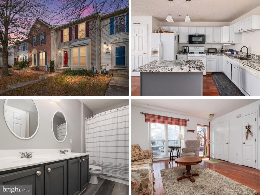 Welcome to your dream home nestled in a serene setting! This exquisite 3-bedroom, 2.5-bathroom townhome spans three levels and offers a perfect blend of modern updates and natural beauty. As you step inside, you'll be greeted by an updated kitchen featuring granite countertops, providing a stylish and functional space. The spacious living areas are complemented by an abundance of natural light, creating a warm and inviting atmosphere throughout. The main level of the  home has been recently painted, giving it a fresh and contemporary feel. Upstairs, you'll find three bedrooms, including a primary suite with an updated bathroom. This townhome boasts not only a new HVAC system and water heater for added peace of mind, but also a deck overlooking a lush wooded area, providing a perfect spot for outdoor entertaining or simply unwinding after a long day. Convenience is key, with two assigned parking spaces ensuring a stress-free arrival home. The community itself offers a plethora of amenities, including a playground, scenic walking trails, a refreshing pool for hot summer days, and tennis courts. Situated just minutes away from the MARC train and Fort Meade, commuting is a breeze, making this home an ideal choice for those with a busy lifestyle. Whether you're seeking tranquility, modern comforts, or community conveniences, this townhome checks all the boxes. Don't miss the opportunity to make this your new home sweet home!