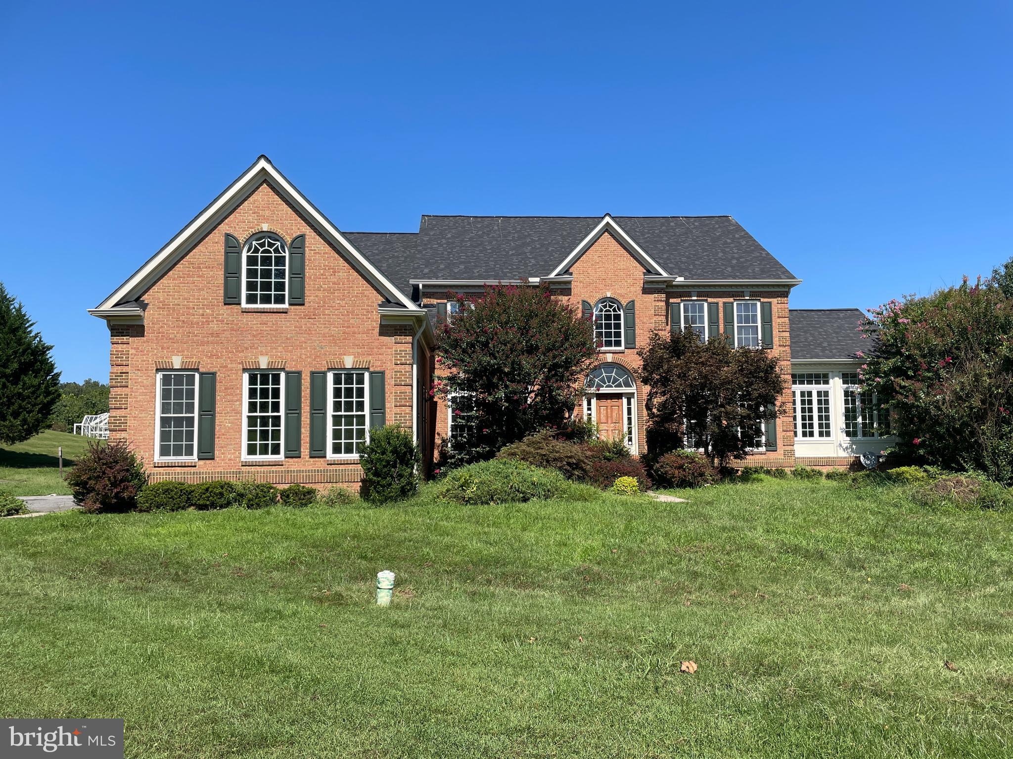 Welcome to this exquisite 6 Bedroom, 5 Full Bathroom Colonial nestled in one of Sandy Spring's most desirable neighborhoods. Situated on a 2+ acre lot, this property offers a rare blend of privacy, security luxury, and convenience. Large 2 story foyer plus Great Room overlooks and kitchen with loads of cabinets plus walk in pantry and oversized breakfast/table area. Sunroom just off the formal living room is light filled & private. Owner's suite has bathroom with its own wine cooler/refrigerator, jetted tub and MOST IMPRESSIVE 40 ft. long walk in closet. Fully finished basement has 2 additional bedrooms with full bath (in law suite) plus exercise room, theatre room, office and rec room with wet bar. Incredible amount of space for the money. Security system and locked gate in place so access is not available without an appointment as you cannot see the house from Brooke Road.
Property needs work so renovation loan is suggested.
“All offers must be submitted by the buyer’s agent using the online offer management system. Contracts must include proof of funds and pre-qual. NO HOME SALE OR SETTLEMENT CONTINGENCIES.