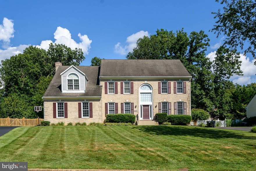 EXCELLENT LOCATION**CLOSE TO 495,NEARBY PARK, SHOPS & SCHOOLS**EXPANSIVE 4 BDRM, 4.5 BATH BRICK, 2 CAR SIDE LOAD GARAGE, FENCED YARD**LIGHT LARGE LIVING ROOM, DINING ROOM FRESHLY PAINTED,  MAIN LEVEL LIBRARY ALL WITH HARDWOOD FLOORS**GOURMET SPACIOUS KITCHEN OPEN TO FAMILY ROOM W/WOOD BURNING FIREPLACE & SNACK AREA**FRENCH DOORS TO  PATIO &  PLENTY  OF FENCED GREEN BACKYARD, WITH SHED**3 WALK-IN CLOSETS IN GENEROUS PRIMARY BEDROOM  & SITTING AREA WITH PALLADIAN WINDOWS**PRIMARY BATH WITH NEW RAISED VANITIES, LIGHT FIXTURES & FAUCETS**THREE GOOD SIZE SECONDARY BEDROOMS WITH WALK IN CLOSETS & 2 FULL BATHS (ONE JACK & JILL BATH IS CONNECTED TO BEDROOM 3 & 4)**IMMENSE REC ROOM & DEN/OFFICE/GYM/MOVIE ROOM**STORAGE AREA & FULL BATH**WALKUP  STAIRS TO BACKYARD**WELCOME TO A SPACIOUS HOME**13 miles to the Pentagon & Crystal City (new Amazon HQ)