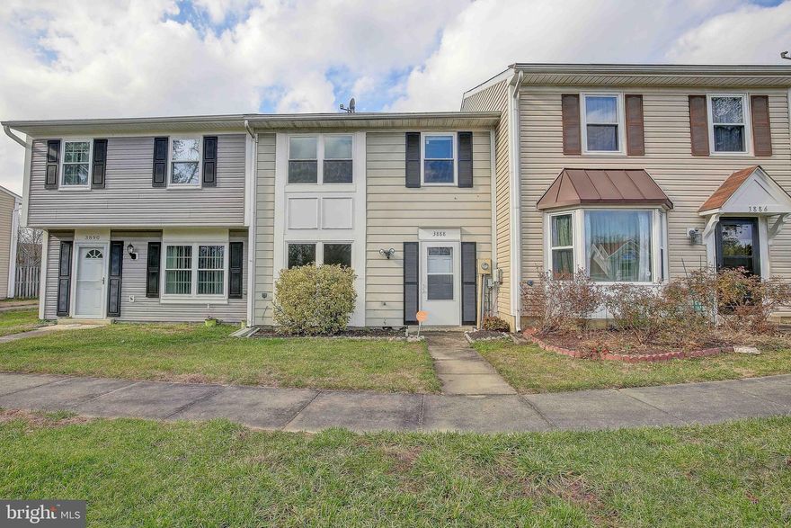 This is a very nice freshly painted townhome with newer SS appliances, newer carpet, updated bathrooms and good back yard.  Offering you 3 bedrooms 1.5 baths and a full eat-in kitchen are just some of the nice features this rental offers.  Fully fenced back yard with 2 parking spaces and extra parking just across the way.  Close to shopping and easy access to major roadways for your commute to Washington DC, Virginia and Annapolis.  No pets so please do not ask. Need to have a min of a 600 credit score to apply. Please see online application with Rent Spree. Owners are licensed Realtors in Maryland.