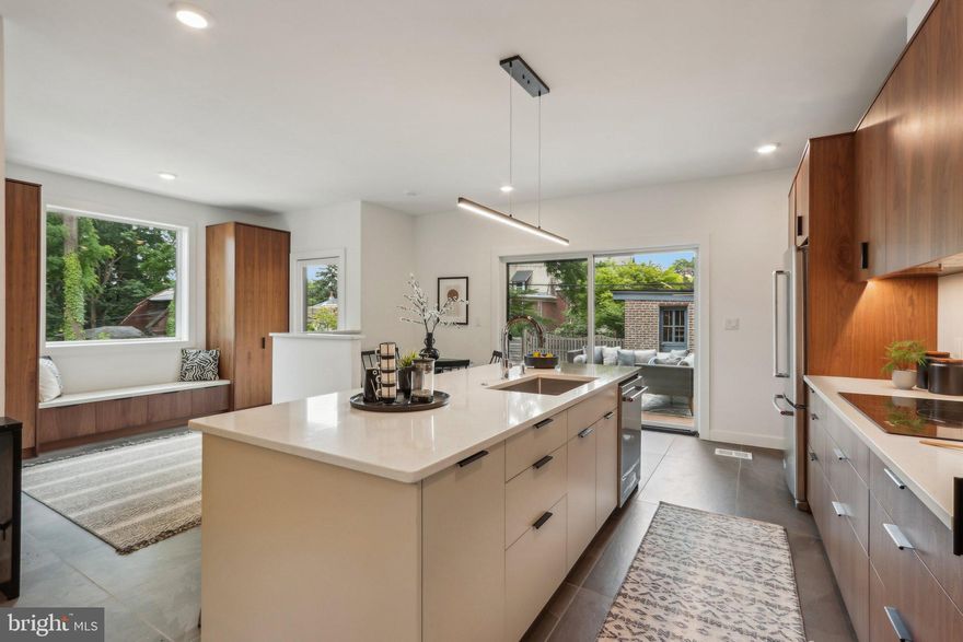 Perched high above and over 50 feet back from West Mt Pleasant Avenue, and offering both stellar serenity and privacy, this 6-bedroom 3.5 bath home with a family room and office, perfectly blends the old and new. A fully restored 1880s Victorian detached single with high ceilings and original woodwork, that is seamlessly enhanced by a 2-story rear addition that includes the spectacular, custom, light-filled eat-in kitchen on the first floor and the stunning primary suite on the 2nd. The spaces in this home accentuate the high ceilings, moldings, hardwood floors, and brilliant woodwork of the 19th century, perfectly complemented by the large windows, cathedral ceilings, and tasteful, high-end contemporary finishes you would expect in a 2024 luxury home. Designed by the renowned C2 Architecture and developed by award-winning Bancroft Green (both local).

Multiple-zone ultra-efficient HVAC and all new systems throughout. Ample outdoor space, including a walk-out deck off the open kitchen and family room for perfect indoor-outdoor extended living and divine entertaining. In addition to the deck, the outdoor spaces include a front and side porch and lovely yard.

Incredible light and desirable finishes throughout. Multi-car PARKING includes an oversized garage with space for car, storage, workshop, etc. The feel, layout, light, spaces, and finishes of this home are exquisite. Perched well above the street for ultimate quiet and privacy. You will not feel like you are in the city, except for the most convenient West Mt Airy location--easily walkable to many restaurants, cafes, retail, parks, shopping, library, and more. 5-minute drive to the Wissahickon Valley and miles of wooded trails. 5-minute walk to the Allens Lane Station on the SEPTA regional rail. And, of course, a quick ride to Chestnut Hill, Center City, Manayunk, and the Main Line. Live in one of Philly's most desirable and historic neighborhoods.

10-YEAR TAX ABATEMENT. Note: Lot size is 47.5 x 148. Buyer has the option of purchasing 139 W Mt Pleasant for $350,000 to create a 1/3 acre double lot. Developer currently has approved plans to build a gorgeous architectural home on the 139 lot that will further enhance the neighborhood value.