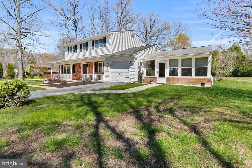 Welcome to this gorgeous 4 bedroom, 2 1/2 bath Colonial featuring formal living room and dining room, family room with wood burning fireplace with custom mantel, Spacious Gourmet Kitchen, Florida Room Addition, partially finished basement, large rear Trex deck, and 1 car attached garage all set on a flat 1 acre corner lot in Garnet Valley.
The custom workmanship of built-ins, trim work, crown molding, etc. is endless.  The attention to detail and craftsmanship remarkable, making this home a true Stand-Out.
The Gourmet Kitchen features granite counter tops, a center island, flame cherry cabinets, double oven with warmer, large pot filler over stove, and wet bar w/coffee station.
The Powder Room with custom vanity, office with African Wood Built in shelves and skylight, and spacious Florida room with custom built in shelving including a built in tv cabinet w/remote, recessed lighting and electric fireplace complete the main living level.  The Upper level features a Primary Bedroom with primary en suite bath, hardwood flooring and crown molding.  Three additional spacious bedrooms complete the second floor. The basement is partially finished with a separate storage area.  The attached garage offers heat and ac with even more built in shelving.  Some of the system upgrades include water operated back up system for sub pumps, 2 electrical panels, heat pump with oil back up, dehumidifier and radio system throughout.  Make your appt. Today, you won’t be disappointed.