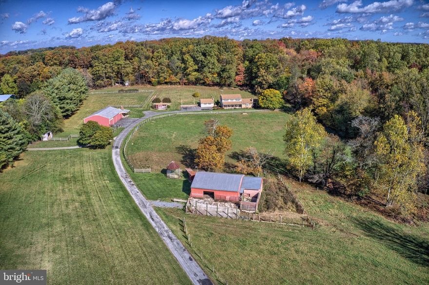 Hard to find 23+acres with lots of privacy and amazing view. You can see the PRIDE of ownership every where on the farm, outbuildings and specially in the house. Although it is a turnkey cattle farm. However, due to the barns, outbuildings and different pastures, you could almost have any type of livestock operation. For those horse lovers,you have plenty of acreage to ride / train your horses and you have miles of trails to ride at a nearby park. This is a farm that needs to be seen in person so that you can appreciate all that it has to offer. You will fall in love with everything including the majestic panoramic views.