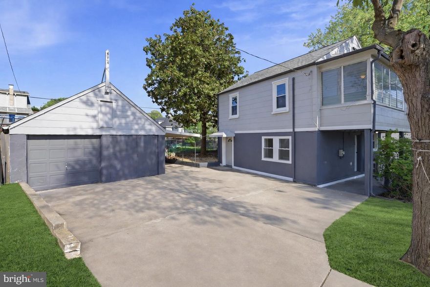 Beautifully renovated home in the desirable Harbor View neighborhood. Featuring new laminate flooring on the first level and new carpet on the second level. New roof in (2025) and almost all new windows in (2026). Oversized eat in kitchen with gleaming quartz countertops, new cabinetry, and stainless steel appliances. Gas stove for convenient cooking and a wine fridge to keep your beverages chilled. The kitchen and dining area flow seamlessly together, perfect for entertaining.
Remodeled first floor bathroom and convenient washer and dryer. Three spacious bedrooms, including a primary bedroom with a bright sunroom / bonus space. Remodeled upstairs bathroom. Mini split system allows for efficient, customizable temperature control.
Extensive driveway leading to a two car garage with an additional carport. Large front yard. The home is set back on the lot, offering added privacy from the road. Ideally located just minutes from Canton, Brewers Hill, Greektown, Fells Point, and the Inner Harbor. Enjoy easy access to grocery stores, shopping, restaurants, family attractions, and beautiful waterfront views. Experience the feel of county living while being just minutes from city life. Check out this gem today.