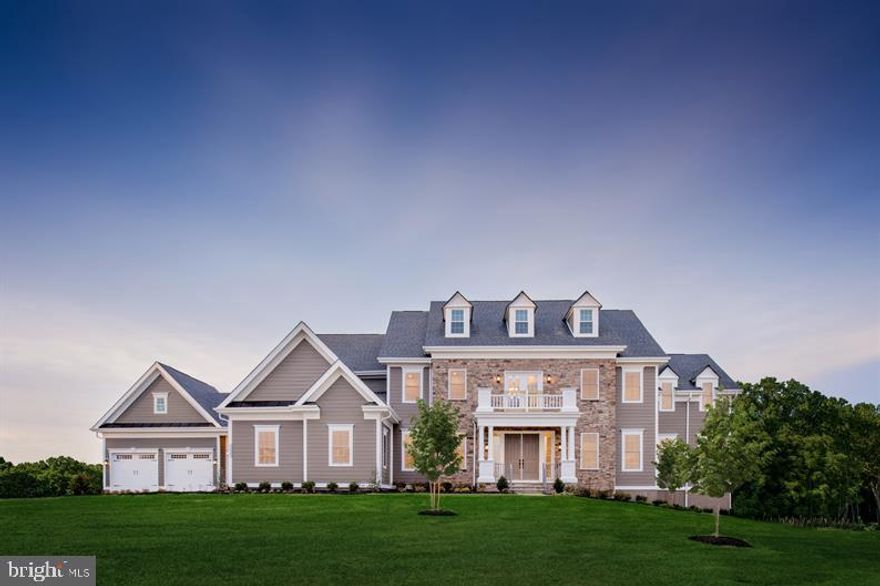 Welcome to the Estate Homes at Geystone. 28 luxury estate homes nestled among lakes, trails and a nature preserve near the West Chester Borough. You ll know as soon as you ve walked into the Monticello II at Greystone that you ve come across something special. The grand foyer greets you with an elegant curved staircase winding up to the second floor. To each side are the spacious living room and dining room for formal entertaining. A study, featuring double-doors, provides a private yet accessible place to work from home. An enormous two-story family room welcomes you with a cozy fireplace. The dinette flows into a gourmet kitchen featuring a walk-in pantry and huge center Island, as well as an included morning room for even more light and room for entertaining. An optional built-in hutch and butler s pantry provide more storage and prep space. A family entry, with built-in arrival center, closet, and bulk pantry, is convenient to the 3-car garage. Upstairs the options for customizing continue, with many floor configurations to choose from. No matter what you choose, though, you re sure to have a magnificent owner s suite with soaking tub, shower, dual vanities and dual closets. An optional sitting room and covered porch, with a fantastic double-sided fireplace, will create a cozy addition to your suite. Your second floor will feature a generous laundry with optional laundry tub. Every bedroom can have its own en suite bath and walk-in closet. Enjoy your included finished basement with full bath, where the options are endless - wet bar, fitness room, move theater, game room or home office. The Monticello II at Greystone has many stately elevations and finishes to choose from, all of which reflect the grandeur and elegance within.