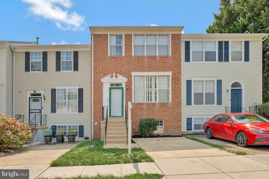 Welcome Home!   This beautiful brick front townhouse is minutes from Suitland Parkway and close to shops and metro! This spacious 3 BR, 3. BA home features large eat-in kitchen w/updated appliances, new carpet, flooring and fresh paint w/fireplace. Enjoy a large MBR, fin basement w/space for a 4th BR, full BA.  COME AND MAKE THIS YOUR HOME!!