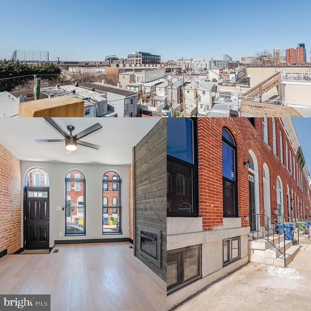 PRICE IMPROVEMENT!!! Another Great renovation for the Federal Hill Market!! make it yours today!! This 3 bedroom 3 bath townhome at 1800 sq ft features all the expected amenities for the new homeowner. Recessed lighting throughout the home, SS appliances and granite counters, Amazing rooftop deck for entertaining, gorgeous views of Charm City, exposed brick, all new cabinetry, wood floors, all new doors in black to compliment the home interior. Builder created the 3rd floor and added another bedroom, one of a kind find in this market. All new HVAC, all new windows with black trim, Central air and heating, Come see it today!!!