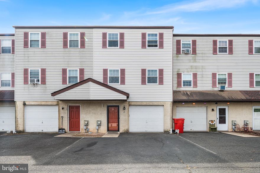 Welcome home to this beautifully maintained & updated 3 bedroom, 1.5 bath townhouse offering comfort, convenience, and style located in Perkiomen Valley School District. The first floor features a family room, and laundry area with an attached garage, providing easy access and additional storage. Upstairs you will find a large open kitchen with dining area with glass sliders to a nice patio with extra stone paver patio area making a great place for outside picnics. Also, on this floor is a wonderfully spacious living room for relaxing and entertaining. Upstair you will find a large main bedroom with a double closet and convenient sink/vanity area that leads in main bathroom. Also finishing off this floor are two other bedroom and main bathroom.  There are also pull down stairs in the hallway to attic with flooring for storage. Recent updates include a new roof, whole house wrap and siding, 3 zone ductless mini splits AC/HEAT ensuring peace of mind and energy efficiency. This home has the upgrades that count! Enjoy the perfect blend of modern upgrades and cozy living in a prime location close to the Perkiomen trail & Creek and Spring Mountain. Don’t miss out on this move-in-ready gem!