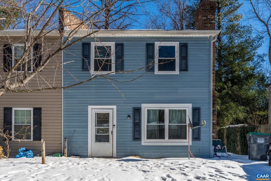 Attention investors and renovators: this 3-bedroom, 2-bath townhome in a highly desirable Charlottesville location offers strong upside potential. With approximately 1,200 square feet and a functional layout, this property is a prime candidate for renovation and equity growth.  Located just minutes to downtown Charlottesville and the Fifth Street shopping corridor, the area supports solid resale and rental demand. The home requires updates and is priced well below assessed value to reflect needed improvements?creating an excellent opportunity for a fix-and-flip, buy-and-hold, or long-term rental strategy.  Sold as-is. Bring your vision and capitalize on the location and price point.