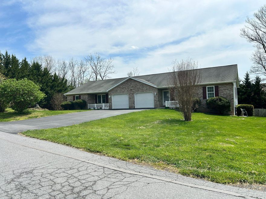 Well-maintained brick rancher duplex offering two spacious one-level units, each featuring 3 bedrooms, 2 full baths, and approximately 1,210 square feet of comfortable living space. Built in 1998, both sides offer practical layouts with attached garages, charming front porches, and private rear decks—perfect for relaxing or entertaining. The fenced backyard provides added privacy and outdoor enjoyment.

Situated just off a quiet cul-de-sac near Robinwood Drive, this property offers convenient access to shopping, dining, and the local hospital, as well as easy commuting via Interstates 70 and 81.

Both units must be sold together, presenting a fantastic opportunity for owner-occupants looking to live in one side and rent the other, or for investors seeking a solid addition to their portfolio. Move-in ready and full of potential!