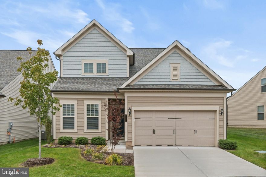 Welcome to this beautifully designed 3BR/3BA home offering thoughtful luxury living in the premier 55+ Del Webb community of Carter’s Mill! Enjoy an open-concept layout filled with natural light, featuring durable LVP flooring and a chef’s kitchen with white cabinets, white quartz countertops, a stainless steel hood, gas stove, and abundant cabinet space. The main level includes two spacious bedrooms and two full baths, including a serene owner’s suite with custom walk-in closet and spa-like bath. Relax on the screened porch or back deck—perfect for morning coffee. Upstairs offers a large loft with an additional bedroom, full bath, and family room. Experience resort-style amenities including indoor/outdoor pools, fitness center, pickleball, tennis, bocce, trails, game and craft rooms, and playground. HOA covers lawn care, trash, recycling, and full amenity access.