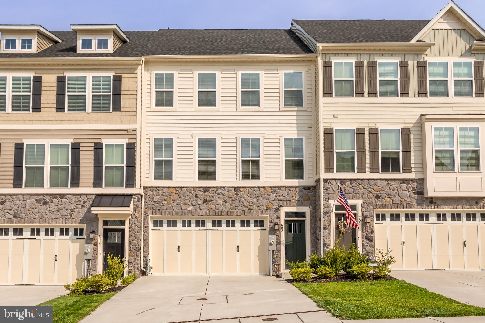 Welcome Home to Comfort, Style, and Space in Magness Mills
Step into this beautifully upgraded three-story townhome with a two-car garage, ideally located in the highly desirable community of Magness Mills. Thoughtfully designed with custom touches and bump-outs, this home offers exceptional space and elegance throughout.
The main level features gleaming hardwood floors and a true chef’s kitchen—complete with upgraded cabinetry, expansive counter space, and a layout perfect for both cooking and entertaining. The kitchen sits at the heart of the home, opening to a spacious dining area on one side, which leads to a low-maintenance composite deck through French doors. On the other side, the bright and inviting great room offers seamless access to a convenient half-bath. Natural light floods the entire floor through numerous windows, creating a warm and welcoming atmosphere.
Upstairs, the owner’s suite is a true retreat—generously sized with a large walk-in closet and a luxurious en-suite bath featuring dual vanities, a linen closet, and an oversized shower with two shower heads. Two additional bedrooms share a well-appointed full hall bath, and the laundry room is conveniently located on the bedroom level.
The fully finished lower level provides even more living space, including a large recreation/exercise room and an additional full bathroom—perfect for guests, a home office, or recreation.
Built with comfort and convenience in mind, this home is filled with upgrades and modern amenities. Don’t miss your chance to tour this stunning property—come see it in person and imagine calling it your own.