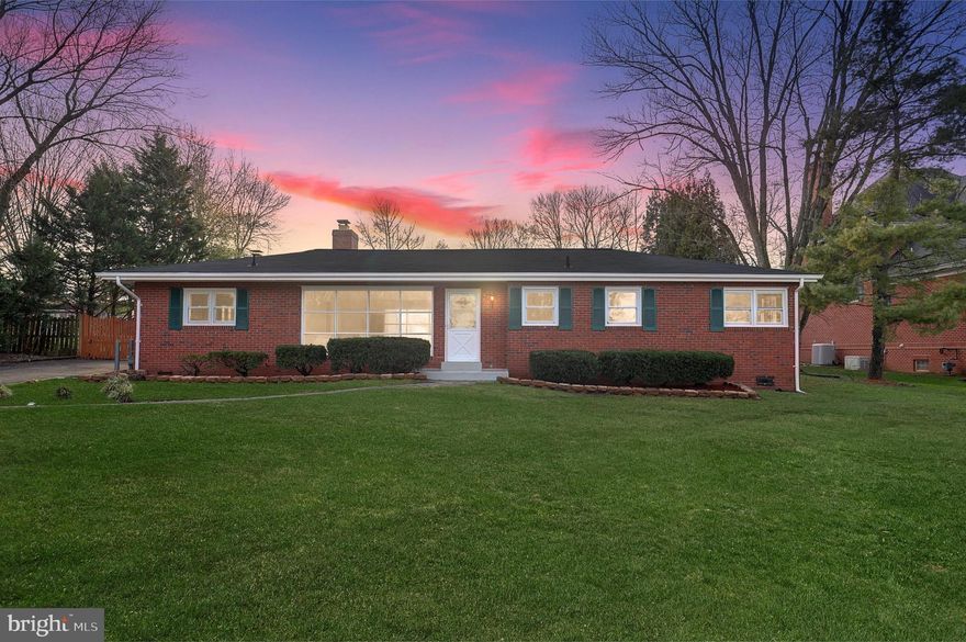 Spacious rambler in the heart of Manassas. $90k+ of recent renovations including new granite counters, appliances, LVP flooring and more! Fresh paint whole house, beautifully refurbished original wood floors. Brand new bathrooms top to bottom master and hall bath with stunning accents. Large addition in back for expanded family room space with door to brand new deck for outdoor entertainment and enjoyment! Fully fenced in rear with four large sheds on this gigantic half acre lot! Minutes to downtown Manassas, close to schools, shopping, and countless Manassas amenities!