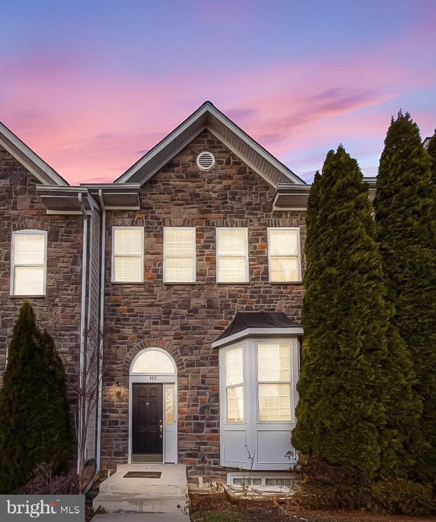 Stunning end-unit townhome featuring 4 bedrooms and 3.5 baths in the highly sought-after Potomac Crossing community. Recently painted exterior with all wood wrapped for low-maintenance living. Enjoy a custom two-level deck and a fully fenced rear and side yard. Interior highlights include updated crown molding and trim throughout, plus a fully finished basement offering a spacious recreation room, gas fireplace, fourth bedroom, and full bath. A truly rare find.