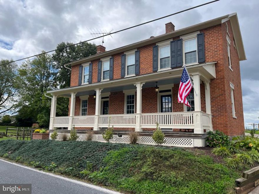 COME HOME to THIS 4 BEDROOM HOME LOCATED IN THE SMALL VILLAGE of KEYSVILLE NEAR THE CARROLL /FREDERICK COUNTY LINE. HOME IS ONLY 25 MINUTES FROM WESTMINSTER TO THE EAST or 25 MINUTES TO THE WEST TO FREDERICK or 25 MINUTES TO THE NORTH TO GETTYSBURG, Pa.  Home features many upgraded features including all NEW BATHROOMS , 1 on Main Level Bedroom area and the other on Upper level Bedroom area. Home is freshly painted and features Crown Moldings and Ceiling Fans thru-out. Kitchen features  New Appliances, New Quartz Island and Counter Tops along with recessed lighting  and plenty of cupboard space and hardwood floors. Walk into the separate Dining Room area that opens up into the Living/Family Room with a woodstove for extra comfort if you desire. Both rooms feature hardwood floors, ceiling fans. build-ins, crown moldings and are spacious. Dining room features open staircase to the 3 upper level bedrooms. The Main level features a nice size 13 X 16 Bedroom with a stone fireplace and open beamed ceiling look. Also has a new beatiful Tiled step in shower, in your Lower off bedroom bath. On the Upper Bedroom area, are 3 nice size bedrooms with ceiling fans and hardwood floors and a portable one level air condition unit. A Beautiful Jack and Jill bathroom from the bedroom and hall areas has a new large step in shower and beautiful separate sink areas. Once you leave the very nice and comfortable feel of the inside of your home, step outside  for your moring cup of coffee onto your 7' x 30'  front porch that overlooks the quiet little historic village of Keysville ( Named for Francis Scott Key with his estate within 1 mile walking distance ) and enjoy this nostalgic community.  Step off your front porch and enjoy the large almost 1 acre of side and rear lawn. Great place to enjoy Volleyball or Horseshoes. On the rear corner is your detached 2 car garage that features a workshop area , concrete floors, electric and water availability. A nice concrete driveway leads to this with ample parking for 4 or more vehicles. This is a charming Home with much to offer and will give you pride in calling this your NEW HOME.  4 Bedrooms including main level, 2 Full Bath, Hardwood floors, crown moldings, ceiling fans , new walk in showers, new paint, replacement windows, build ins, hook up for generator, 2 car garage, .93 acres,  THIS ALL AWAITS YOU .   INTERIOR  PHOTO's  WILL  BE COMING