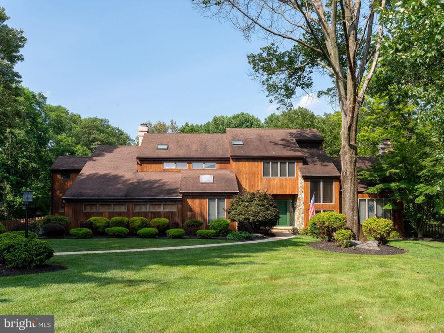 Nestled within the prestigious Shadow Oak neighborhood, 33 Cool Valley Road presents a captivating retreat in the heart of Malvern, PA. Surrounded by the beauty of nature on a private wooded lot (backs up to the preserve), at the end of a cul-de-sac.  This stunning Amish built, custom residence, embraces the epitome of sophistication and comfort. Graced with 4 bedrooms and 3.2 baths, an in-ground pool with hot tub, a finished basement, and a 3-car garage, this home is a harmonious blend of elegance and convenience.  The home itself features a double door entry into a dramatic open foyer. The expansive 2 story living room with a stunning floor to ceiling stone gas fireplace and formal dining room both have gleaming parquet wood floors and large windows throughout. The home's generous layout allows for seamless flow between living areas, ideal for both intimate gatherings and larger celebrations. The well-appointed gourmet kitchen is a culinary enthusiast's delight, featuring high-end appliances, premium finishes, and an abundance of storage space. The bright kitchen offers everything a cook needs including a granite tops, stainless appliances, a large dining area, and cabinet space galore. It serves as a central hub for creating delectable meals and memories. The Family Room is off the kitchen and features custom built in wood shelving and an impressive stone, wood burning fireplace which was designed to maximize the indoor-outdoor connection with adjacency to an added sunroom with beautiful backyard views and sliders to the large deck. Included on the main level is an office and half bath.. Throughout the three levels you will find recessed lights, and custom lighting. Upstairs the primary bedroom features two large walk-in closets with built ins, a bonus room for a small gym, work, or extra storage, and an ensuite with granite throughout, dual sinks, Jacuzzi tub, skylight, and glass frameless shower. The deck off of the large primary bath is the perfect place to enjoy the stunning views of the private backyard and cup of coffee in the morning and a favorite beverage in the evening before bedtime. There are 3 additional bedrooms with double door closets. The hall bath features tile floor, granite counters, dual sinks, skylights and a separate room with stall shower with tile surround, a separate tub, and a closet with a washer and dryer. The finished basement offers endless possibilities, from creating a home theater to crafting a home gym, a second large office, or a playroom for the little ones. There is a staircase from the finished basement up to the attached garage area. The 3-car garage provides ample space for vehicles and additional storage, catering to the needs of the modern family. Embrace the joys of outdoor living with an enticing in-ground pool, hot tub, waterfall feature into pool, separate pool house for storage and separate bathroom that services the outdoor pool area, beckoning you to unwind and enjoy leisurely days under the sun. The landscaped grounds create a picturesque backdrop for memorable gatherings. There are two separate private entrances to the preserve walking trails from this backyard. Families will delight in the privilege of being part of the acclaimed Tredyffrin-Easttown School District, providing an exceptional education for young minds to flourish. Enjoy the convenience of being close to fine dining, upscale shopping, and cultural attractions. With easy access to major transportation routes, commuting becomes effortless. Conveniently located within minutes of Great Valley Corporate Center, Penn State Great Valley Campus, and King of Prussia Mall. Come add your personal style and make this the home of your dreams. Welcome home….