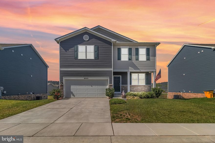 Step inside this beautiful like-new 4 bedroom, 2.5 bathroom home, built in 2023 and barely lived in! Every detail feels fresh, modern, and thoughtfully designed for comfort and efficiency.

The main level features a bright, open-concept living space with energy-efficient appliances, sleek quartz countertops, and plenty of room for gathering and entertaining. Subtle touches throughout make everyday living easier — like built-in night lights under most outlets, providing soft, energy-saving illumination when the lights go out.

Upstairs, you’ll find spacious bedrooms and a serene primary suite complete with a Bluetooth speaker in the bathroom, perfect for relaxing mornings or winding down at night. The upgraded HVAC drainage system ensures peace of mind, designed to prevent pump overflow and keep everything running smoothly.

The partially finished basement offers extra space for a home gym, office, or family room, and the two-car garage adds convenience and storage.

If you’ve been searching for a home that blends modern style, energy efficiency, and smart design, this one checks all the boxes — and then some.