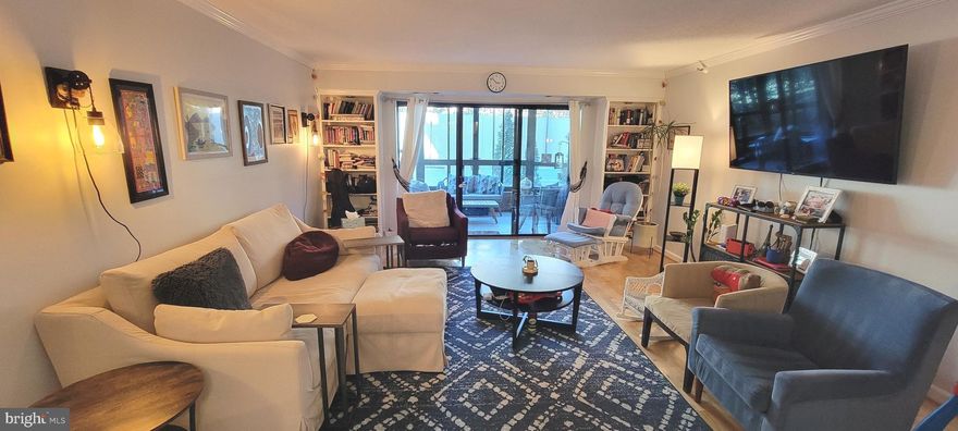 Stunningly 2 bedroom condo in a prime Arlington location: the sought-after Belvedere in the heart of Rosslyn. Generously sized family room area walks out to cozy sunroom - perfect for morning coffee or evening wine! Both bedrooms have their own private bath and the layout is ideal being on opposite sides of the unit. Amazing building amenities including front desk concierge, large gym, outdoor pool, convenient store. Unit comes with one owned outdoor parking space. 1/2 mile to Rosslyn Metro and minutes to DC. Located just a short walk from the Rosslyn Metro, Target, Starbucks, and Safeway, with easy access to Whole Foods and major highways.