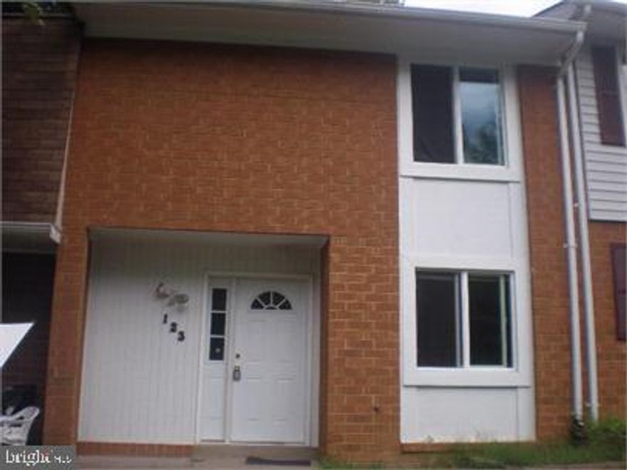 Two-level brick townhome in North Stafford. This conveniently located home features a separate dining room off the kitchen and cozy living room. Three bedrooms and a full bath on the second level. Lots of storage space! Private fenced backyard. Located right off  Route 1 and very close to I-95. This home is also convenient to shopping, dining, recreation, and schools. *Photos coming soon*

 $125 Leasing Fee. One time due with Move in Funds.
 $25 Monthly Residents Benefits Package Fee.
 Pets are considered on a case-by-case basis.
 Housing Choice Program Voucher's Accepted.
All Credit is Considered for this property