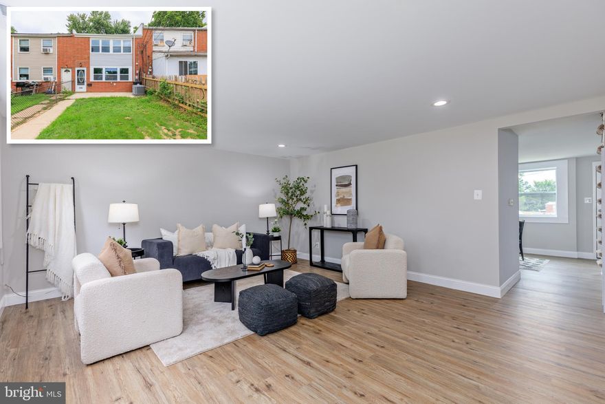 Step into this beautifully updated two-level townhome that combines modern comfort with functional design. The main floor features an open-concept layout with brand-new luxury vinyl plank flooring, creating a warm and inviting space perfect for both relaxing and entertaining. A convenient half bathroom adds to the practicality of the main level, while sliding doors lead to a private patio and fully fenced backyard—ideal for outdoor enjoyment. Upstairs, you'll find four spacious bedrooms and a fully renovated full bathroom boasting custom ceramic tile finishes. Additional highlights include fresh paint throughout, a brand-new roof, and a move-in-ready feel that makes this home a standout. Don’t miss the opportunity to own this stylish and spacious townhome!