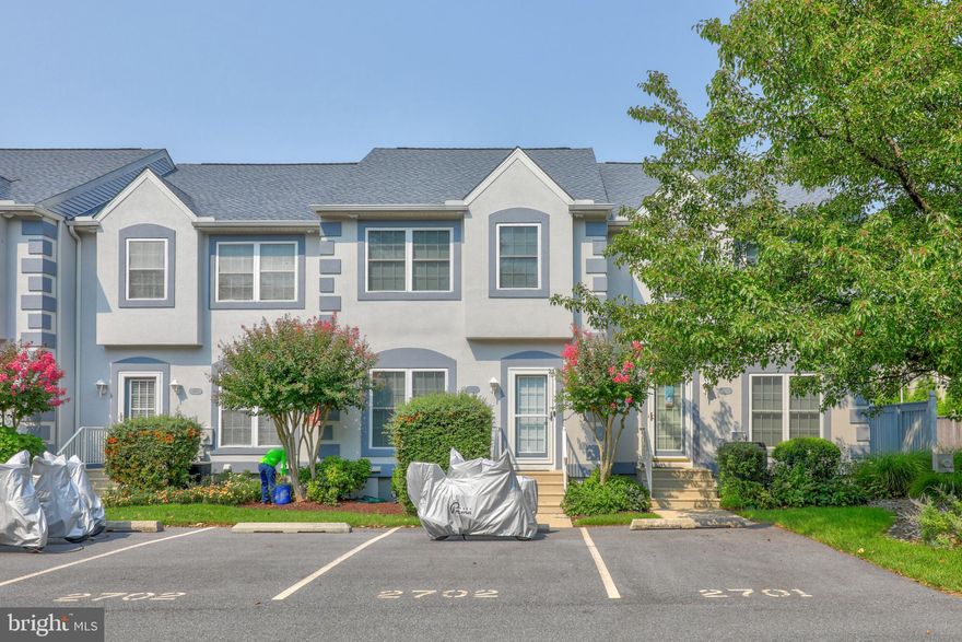 This fully remodeled 3-bedroom, 2.5-bath townhome in Eagles Landing offers a fresh take on coastal living, blending beach-town comfort with a clean, modern style. Thoughtfully renovated in 2020, this home is move-in ready with updates already in place, so you can settle in and start enjoying right away. The main level offers an open, easy flow between the kitchen, dining area, and living room, anchored by a sleek updated kitchen with modern finishes and a distinctive designer backsplash that adds personality and style. Light-toned flooring and crisp paint colors keep the space bright and current, while the open layout works equally well for quiet mornings or gathering with friends after a day at the beach. Upstairs, you’ll find a light filled primary suite, plus two additional bedrooms and hall bath. Fresh paint throughout keeps everything feeling clean and updated. Behind the scenes, the big-ticket items are done. Brand-new HVAC and hot water heater mean you can spend your weekends at the beach instead of managing repairs. Eagles Landing offers outstanding amenities including three pools and tennis courts, and you are just minutes to downtown Rehoboth, Dewey Beach, the boardwalk, and area restaurants. Big Fish Grill and a neighborhood market are an easy stroll away, adding everyday convenience to this great location.