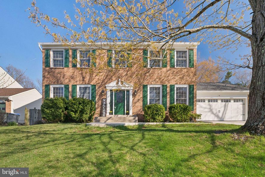 Nestled in the charming Compton II neighborhood, this stunning Colonial home offers a perfect blend of comfort and style. With 6 spacious bedrooms, 3.5 bathrooms and approximately 4000 sq ft, there's ample room for everyone to unwind and thrive. The fully finished basement provides endless possibilities-think cozy movie nights or a vibrant playroom. The inviting brick front and classic frame construction create a warm curb appeal, while the two car attached garage has additional storage ensures convenience for your everyday needs. Enjoy the serenity of a generous 0.26-acre lot, perfect for outdoor gatherings or peaceful moments in nature. Built in 1989, this home combines timeless architecture with modern living. A new roof, remodeled kitchen and updated with real wood cabinetry, and granite countertops highlight this gem. The kitchen is an entertainers dream with an electric stove and a Bosch dishwasher. You could entertain in the eat-in kitchen, the dining room, or on the TREX deck. It's an open floor plan, with the kitchen adjoining the family room that also has a wood burning fireplace. And there are several areas and rooms to serve as an office, den, or library. There is also a large sunroom with hardwood floors and skylights plus it has its own A/C and heat.  LVP floors are in the entrance, kitchen, and  dining room  with  new carpet on the upper level.  Fresh paint has been completed throughout for a fresh look. All four upstairs bedrooms are amply sized, and the main bedroom has a large en-suite and large walk in closet.  The laundry is also on the upper level but there is also a laundry hook up in the walk out basement.  The finished basement has two bedrooms plus it's own full bathroom, it is an ideal area to host family or guests.  The new concrete driveway leads you home, where you can create lasting memories. Experience the joy of living in a community that values comfort and connection, without an HOA.   For those with speedy internet needs, Verizon Fios is available with up to 2 Gbps.The hvac unit was replaced in 2017 and the waer heater was replaced approximately 6 years ago. This home has everything including a storage shed off the deck and lower level.  The pfSense equipment in maintenance area is excluded  Don't miss the opportunity to make this beautiful residence your own!